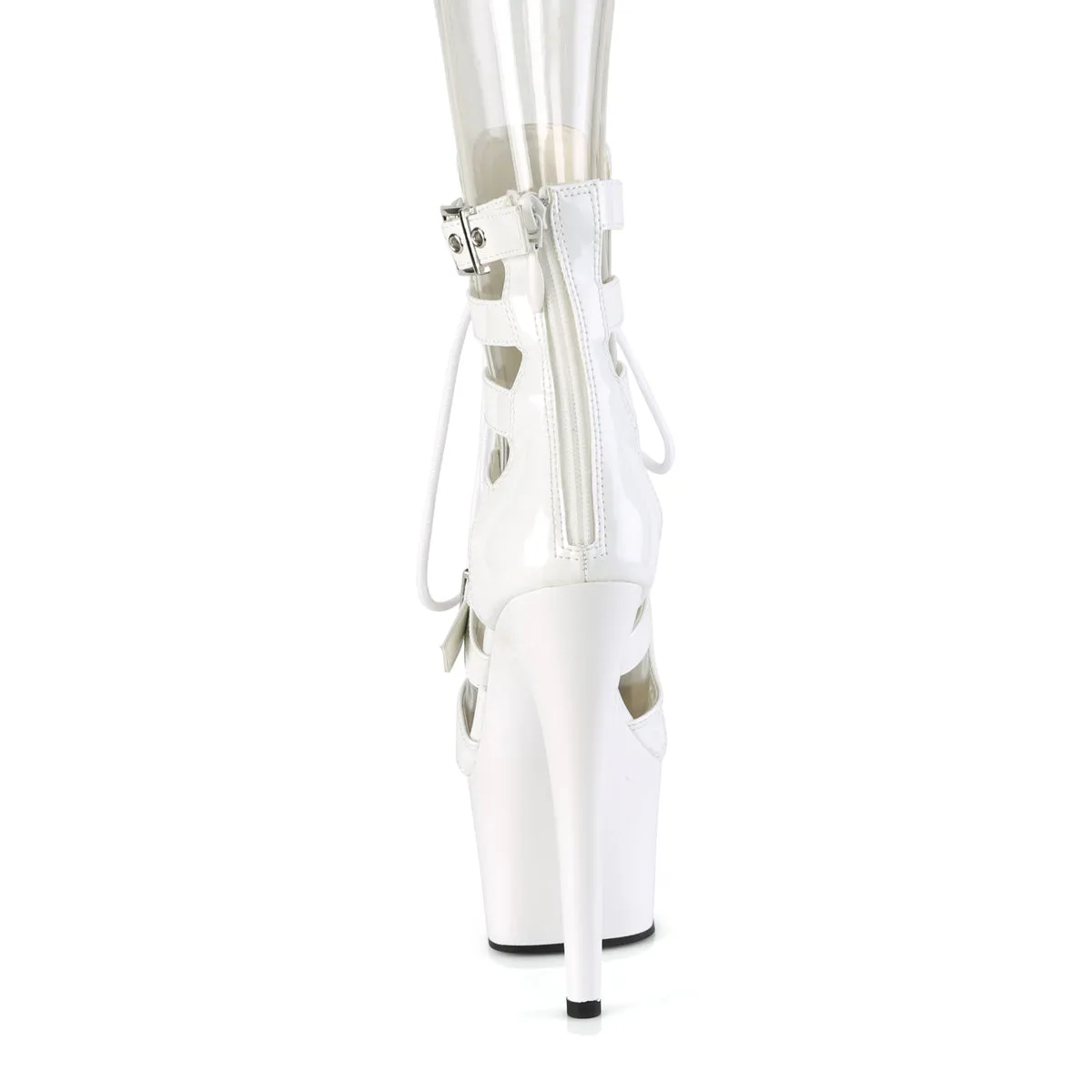 7 Inch Heel ADORE-1013MST White Patent