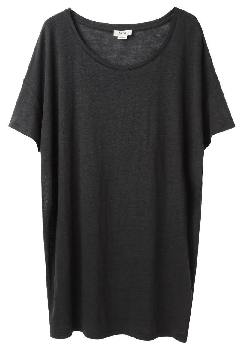 Above Linen Oversized Tee