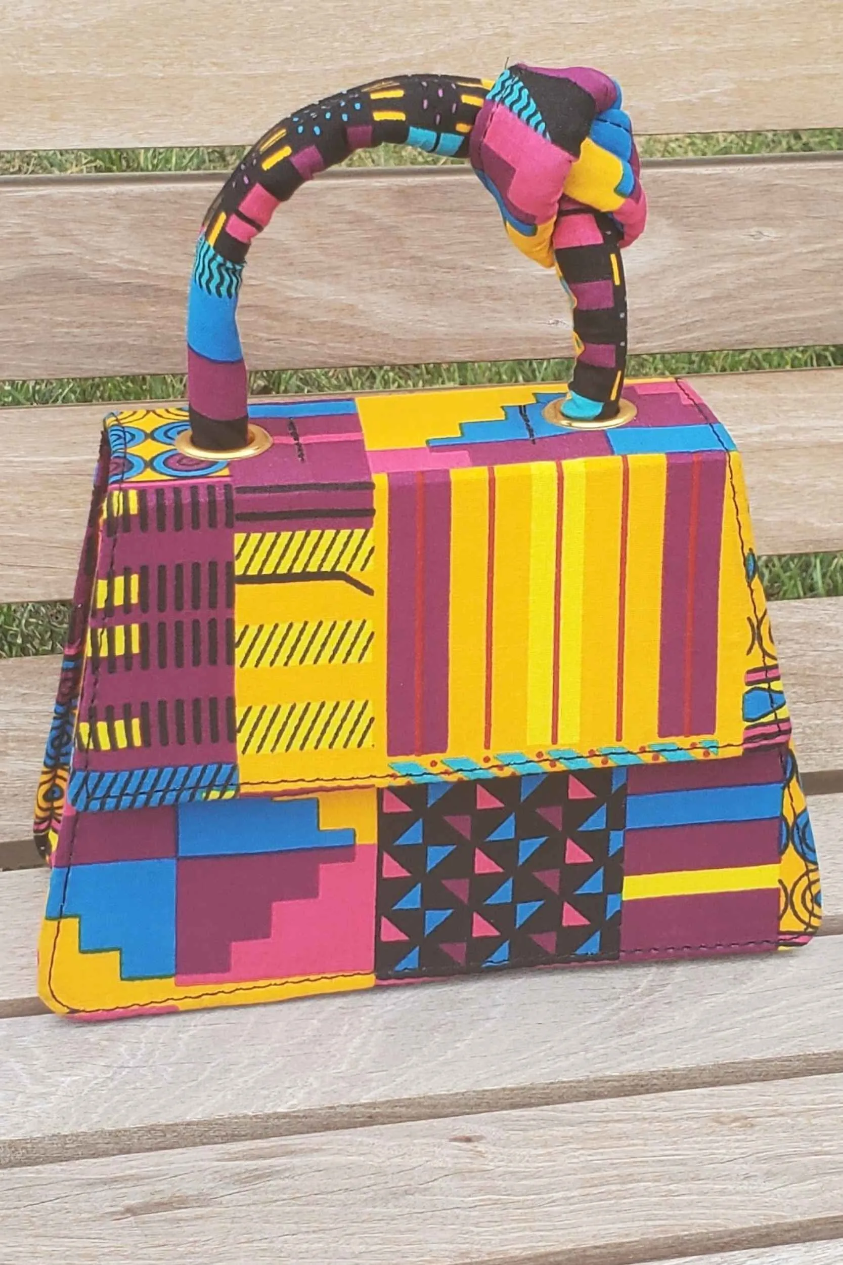 ALISA African Print Mini Bag