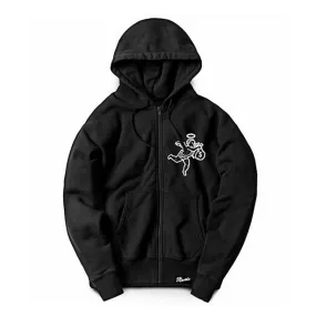 Angel Logo Zip-up Hoodie QS