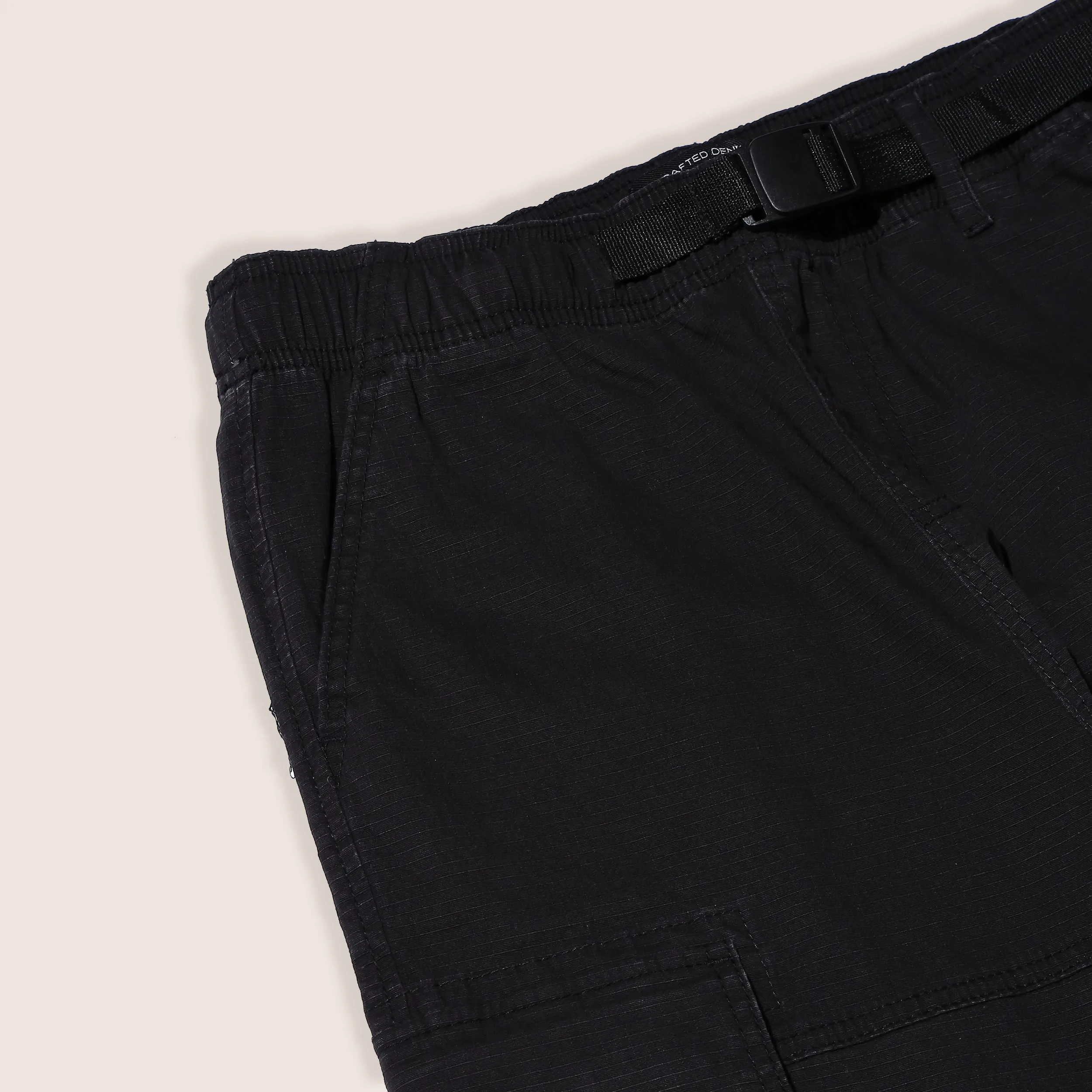 Black Men's Non Denim Cargo