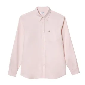 Camicia Uomo Lacoste Oxford Rosa