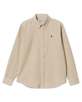 Camicia Velluto Carhartt Wip Madison Cord Shirt Wall