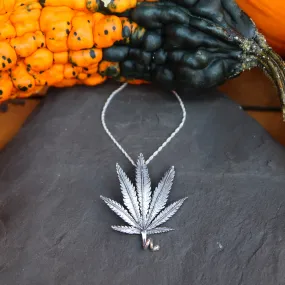 Cannabis Leaf Necklace