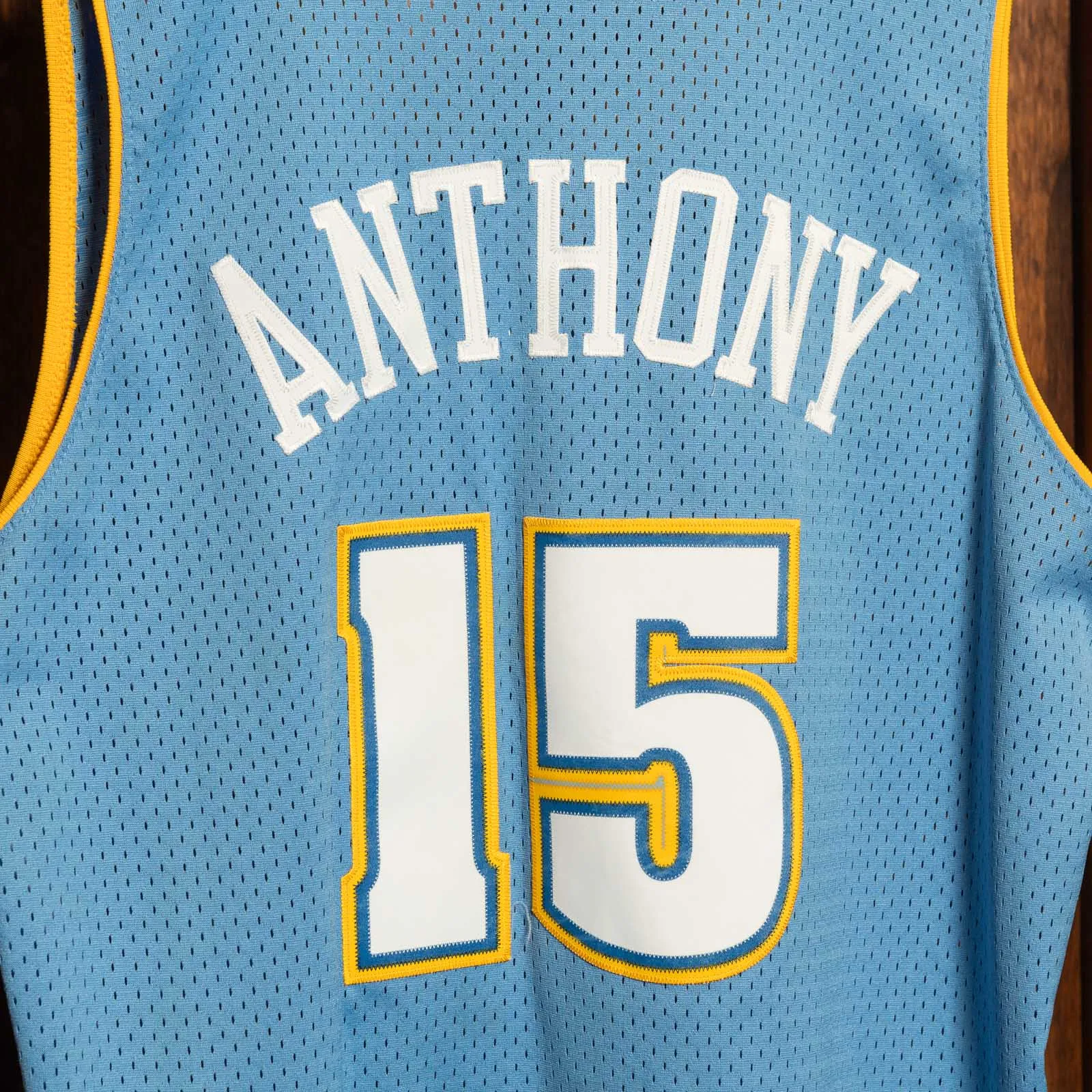 Carmelo Anthony Denver Nuggets HWC Swingman Jersey - Blue