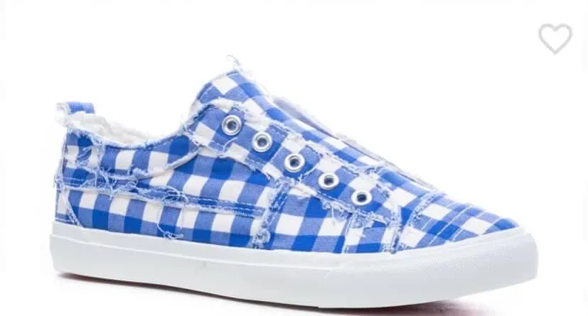 Corkys Babalu in Blue Gingham