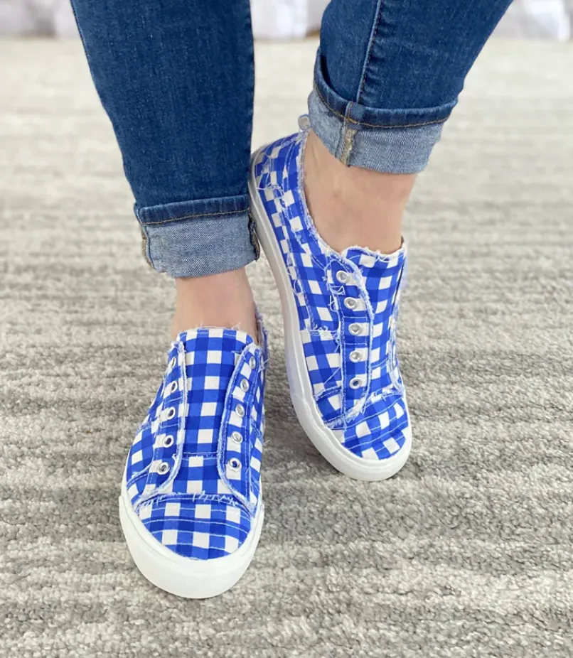 Corkys Babalu in Blue Gingham