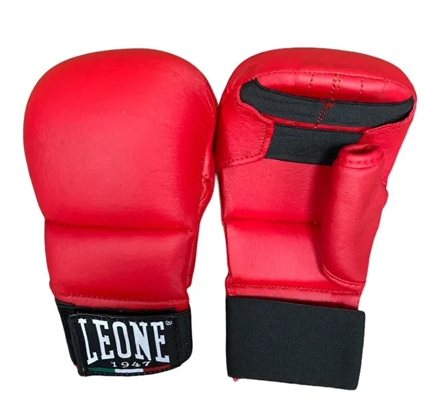 Leone Karate Gloves GK096 red