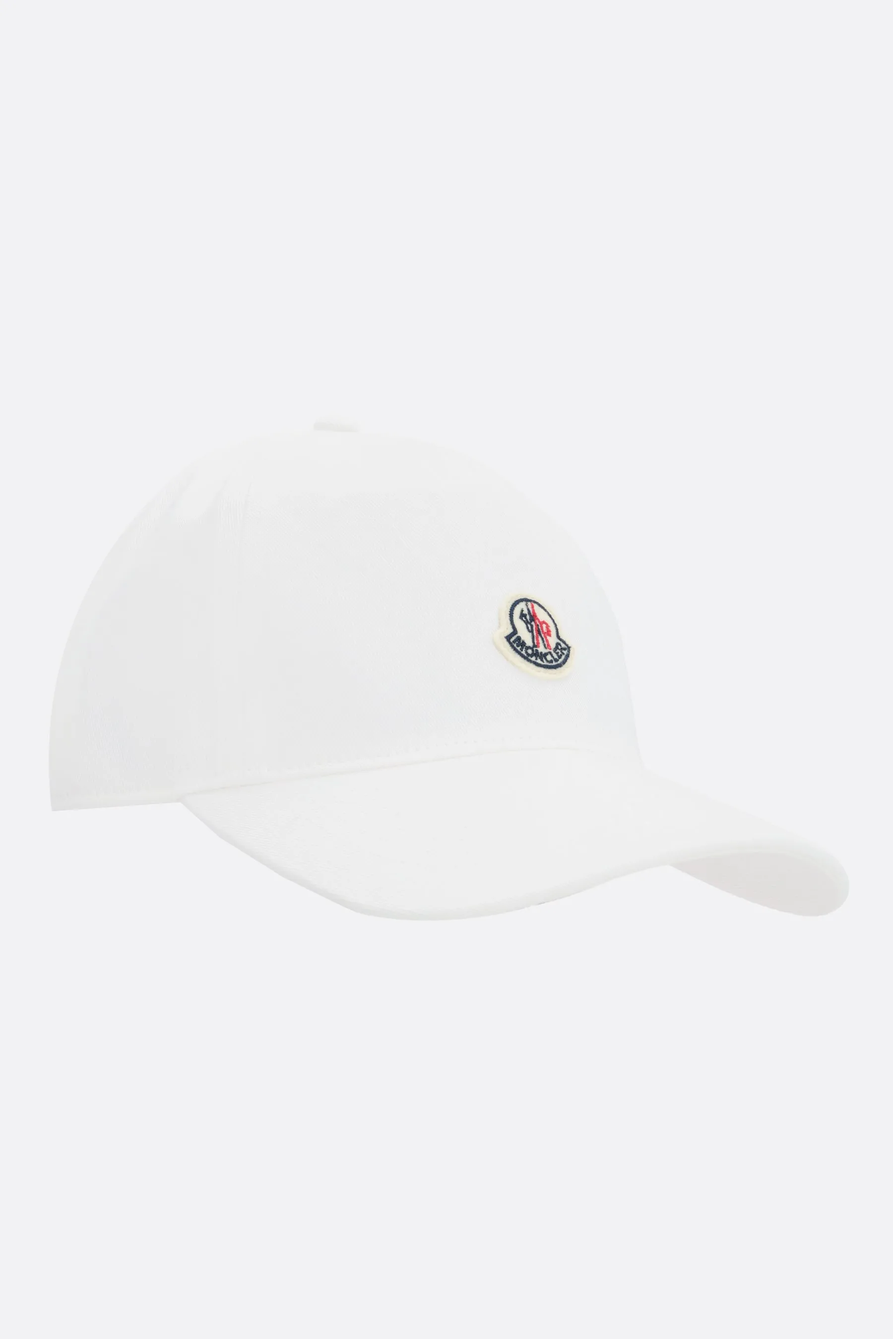 logo patch gabardine baseball cap