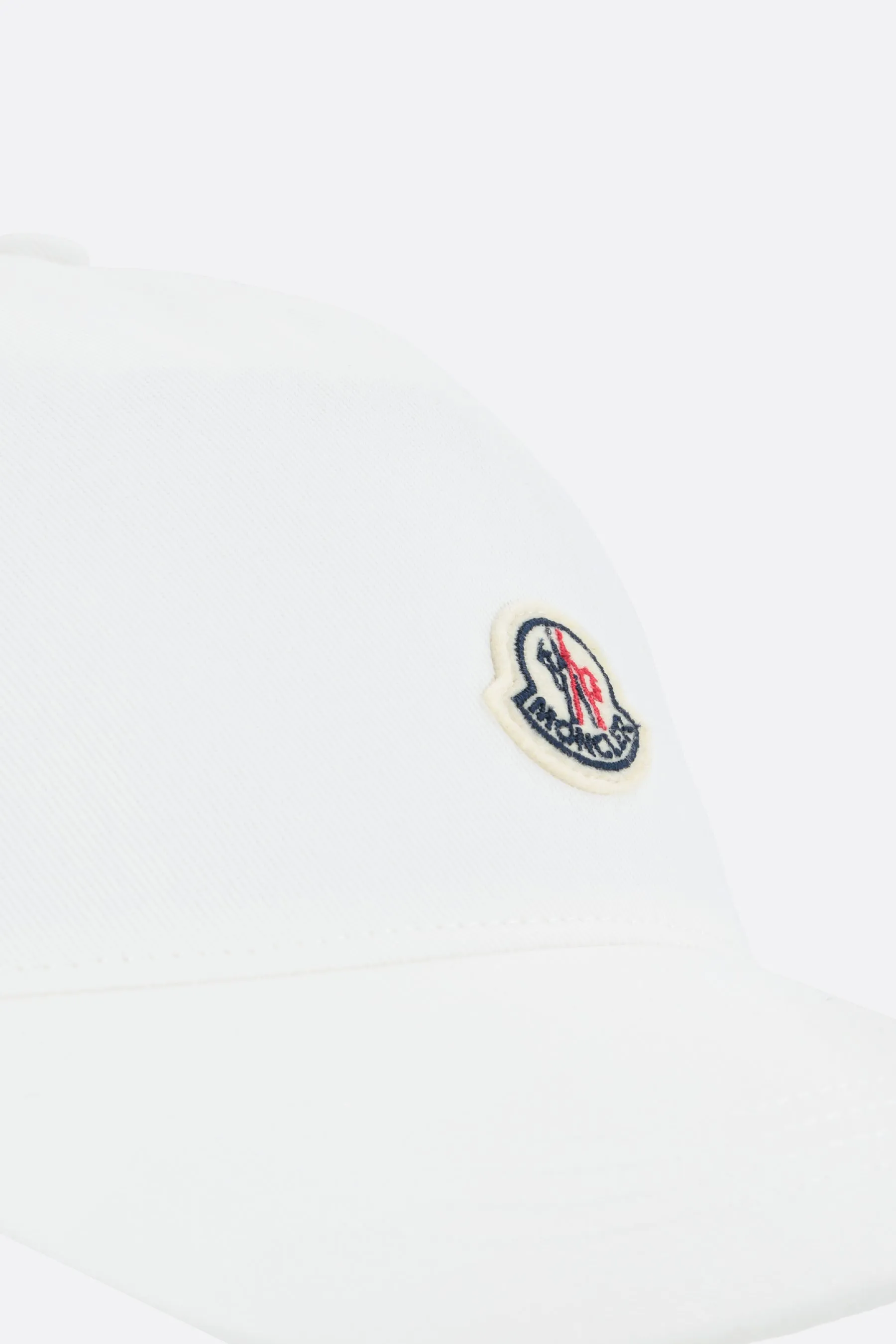 logo patch gabardine baseball cap