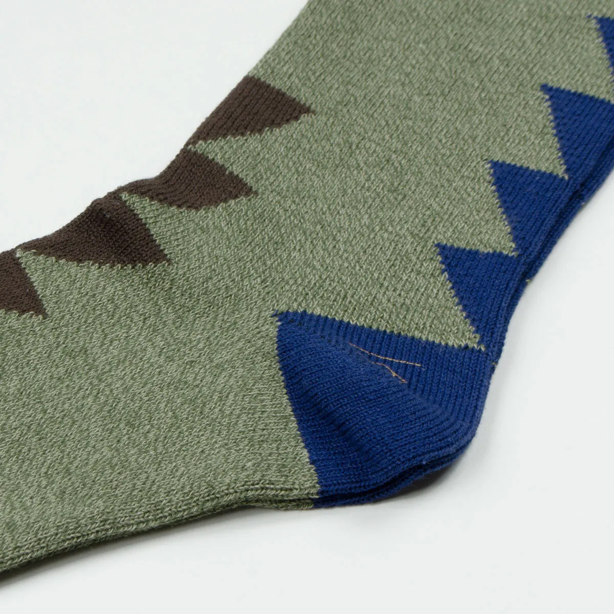 Marcomonde - Triangles Malaysia Socks - Khaki