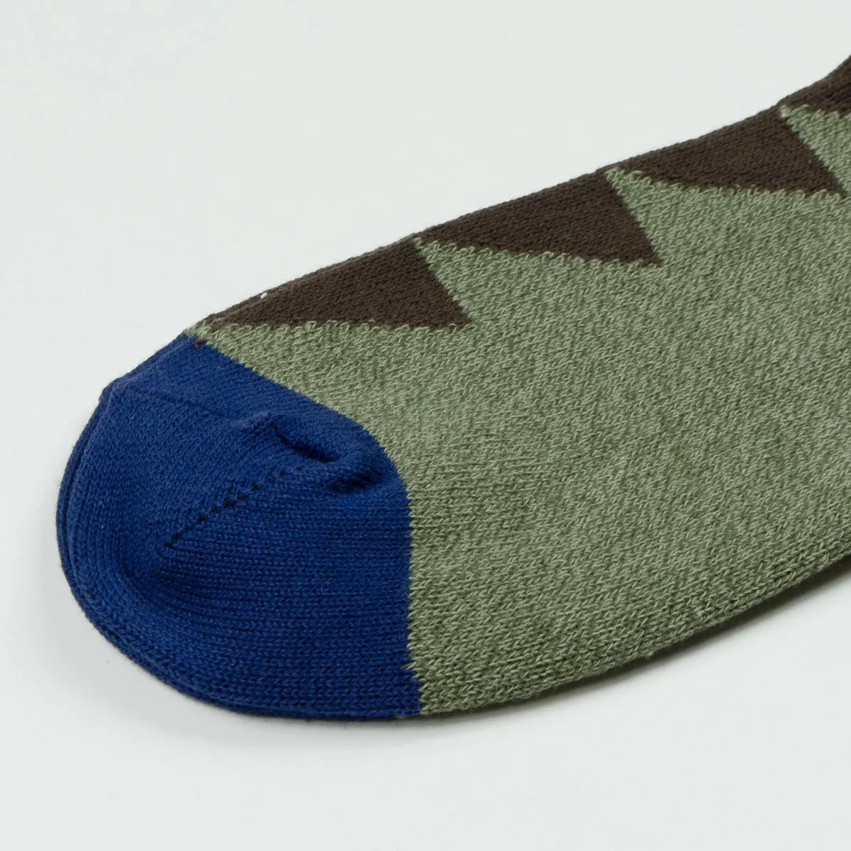 Marcomonde - Triangles Malaysia Socks - Khaki