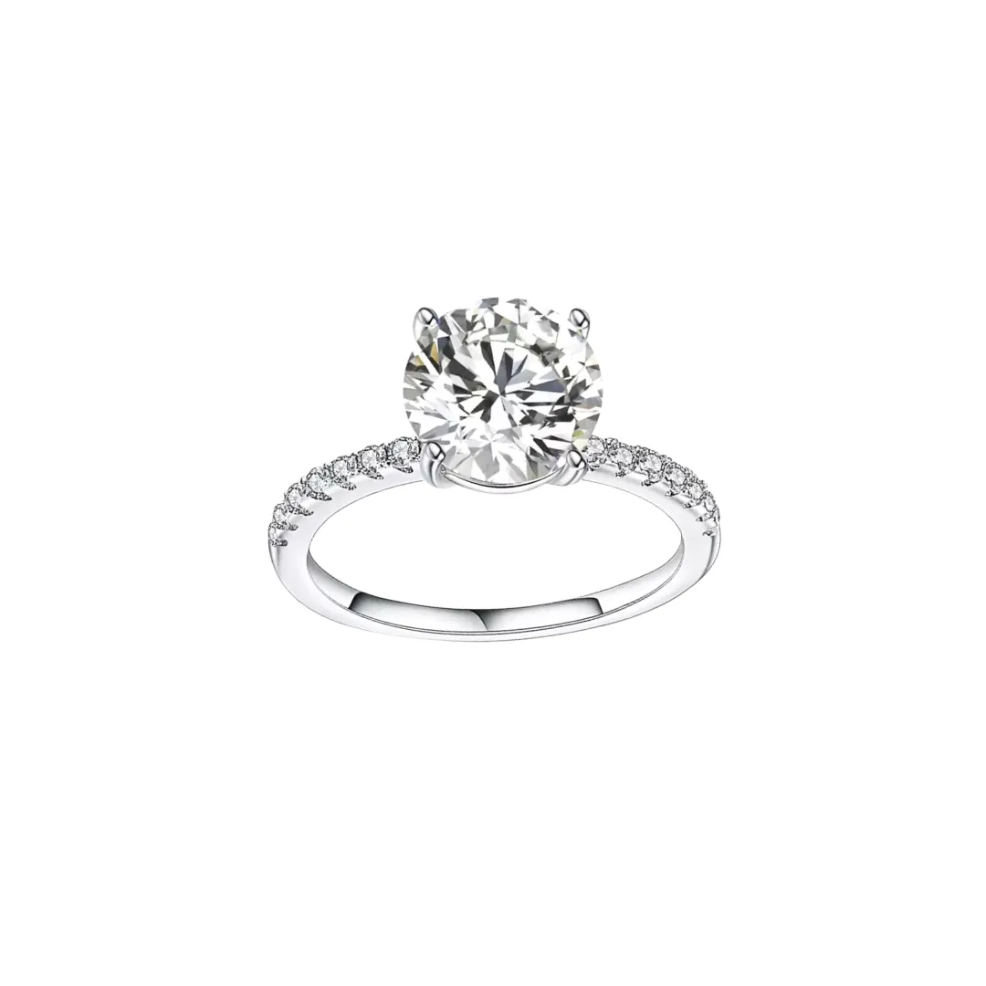 MARIA MOISSANITE RING