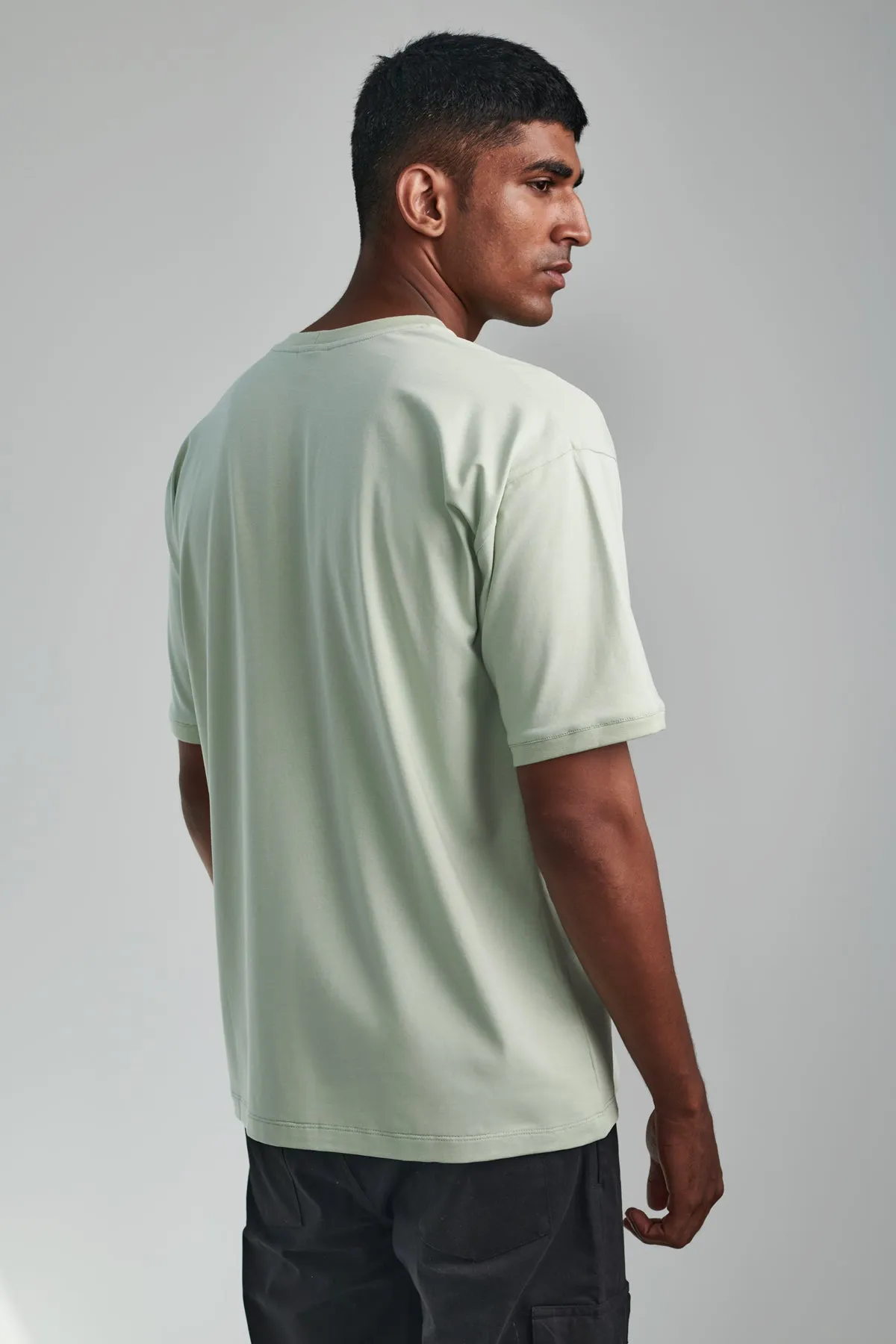 Misty Green Relax Core Tee