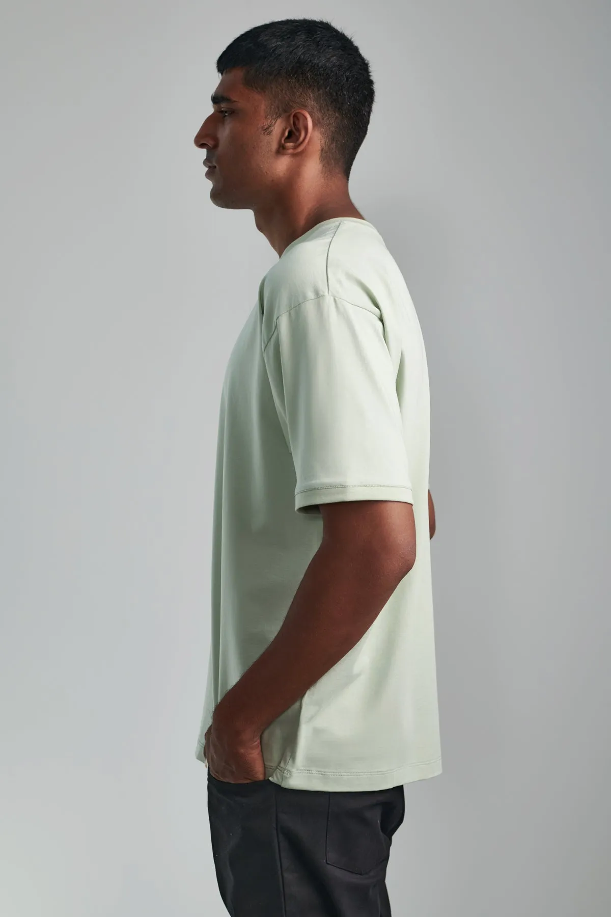 Misty Green Relax Core Tee