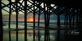 Morning Under The Pier Fine Art Landscape Photography Print