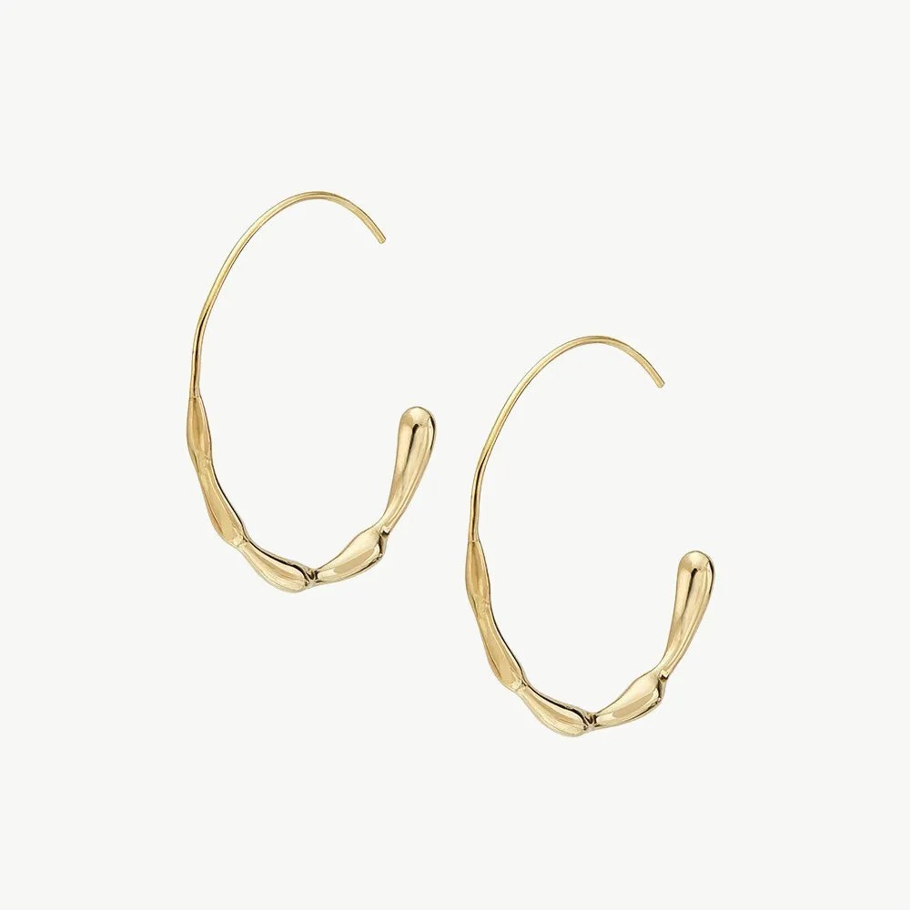 Moto Hoop Earrings