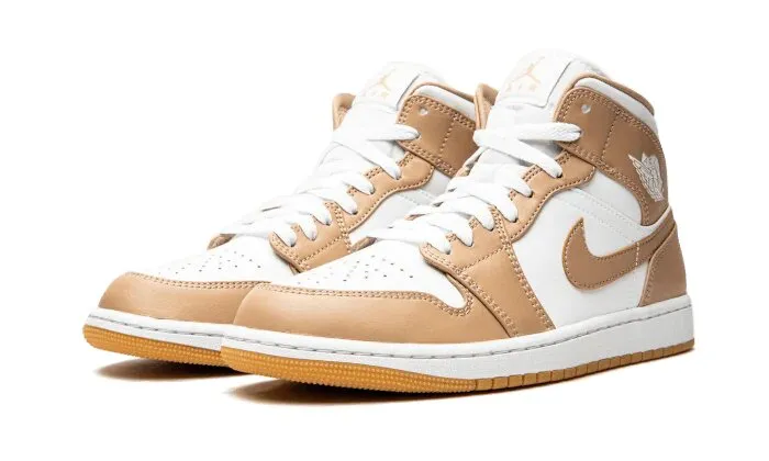 Nike Air Jordan 1 Mid Tan Gum