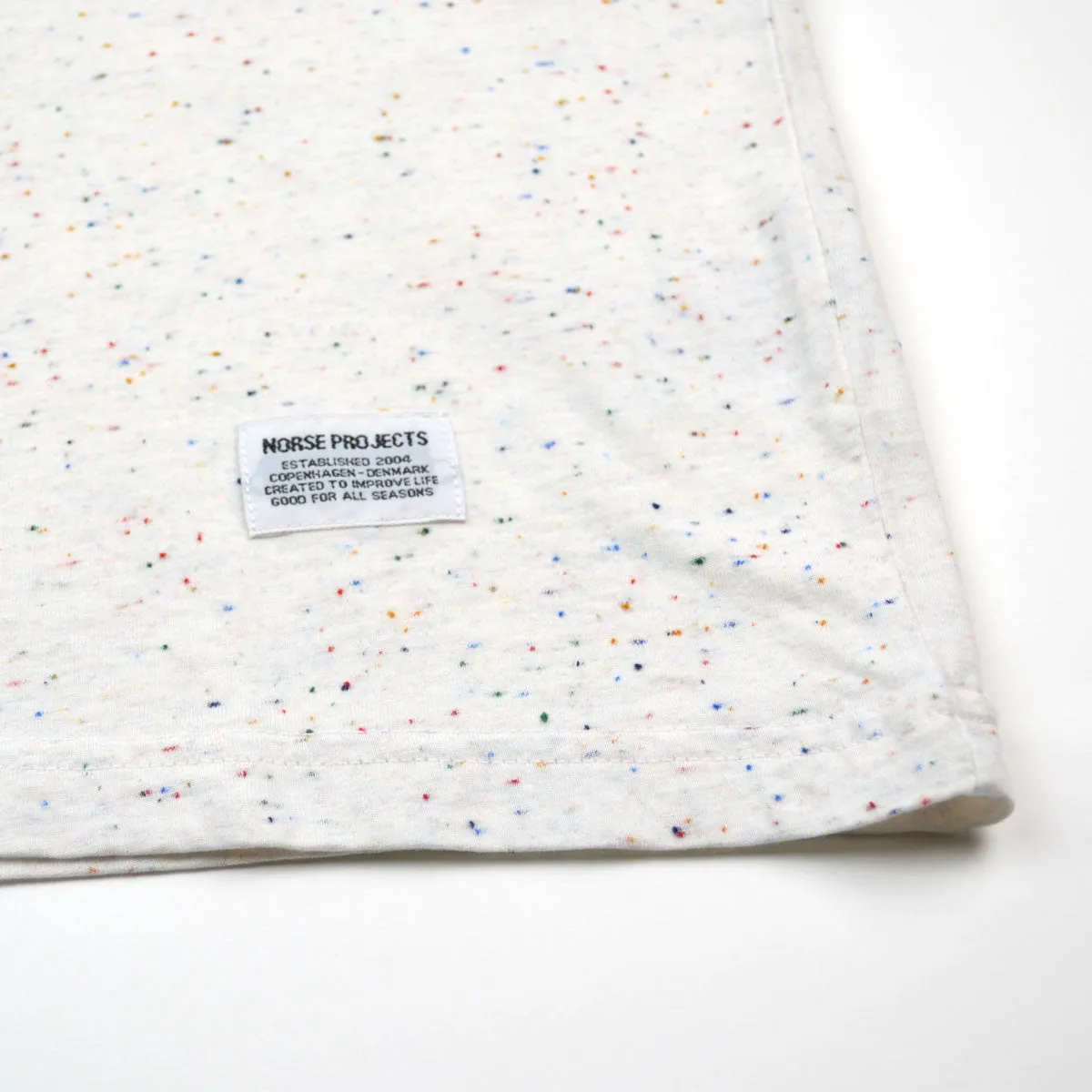 Norse Projects - Niels Boucle T-shirt - White