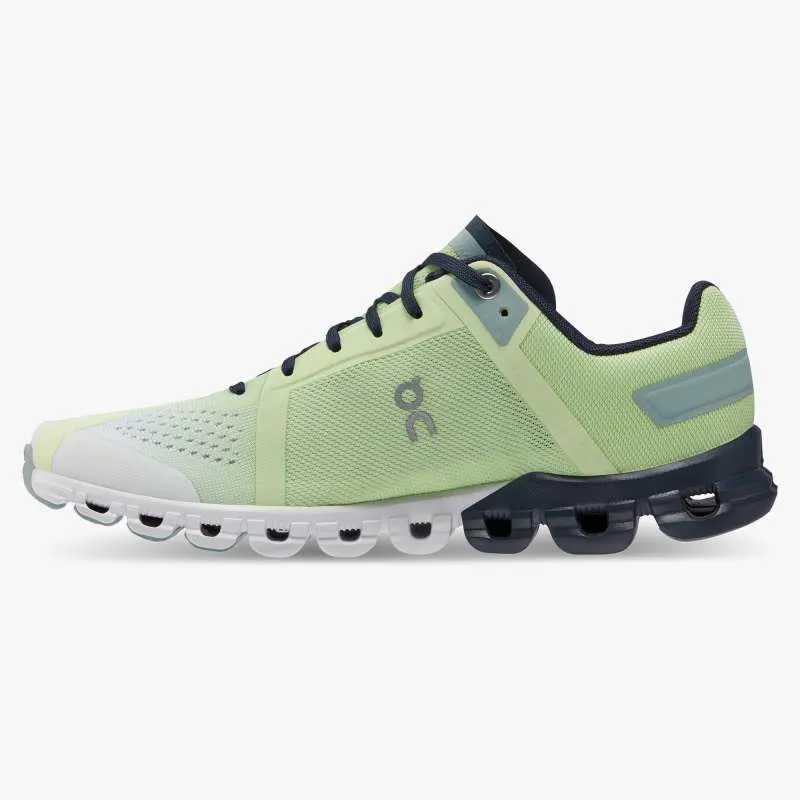 'On Running' Women's Cloudflow - Meadow / White