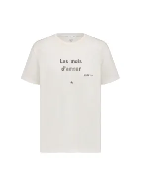 T-SHIRT “LES MOTS D`AMOUR”