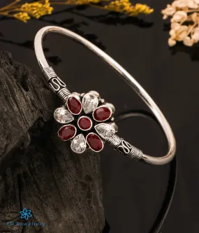 The Isa Silver Openable Gemstone Bracelet