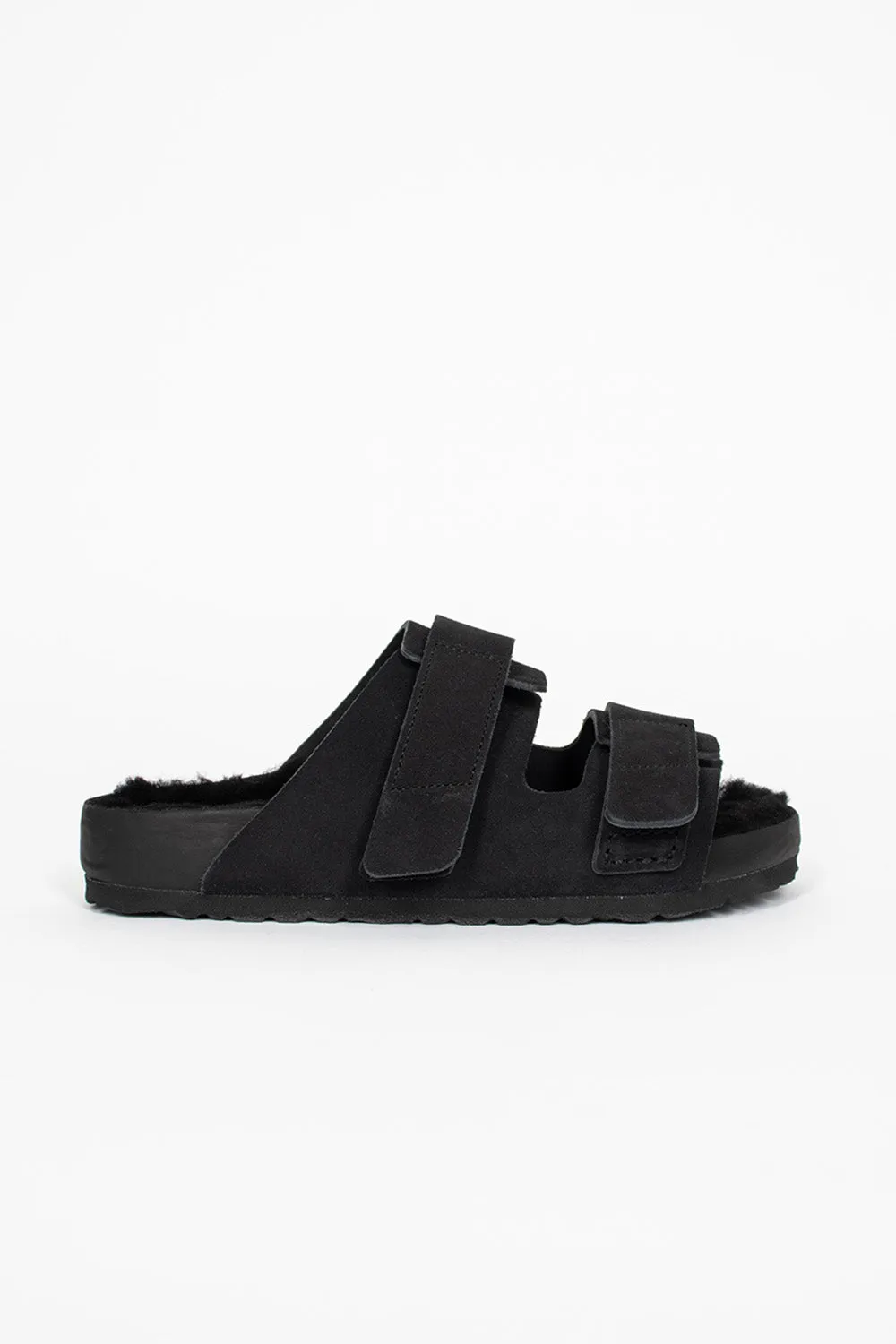 Uji VL Cazador Shearling Sandal Slate