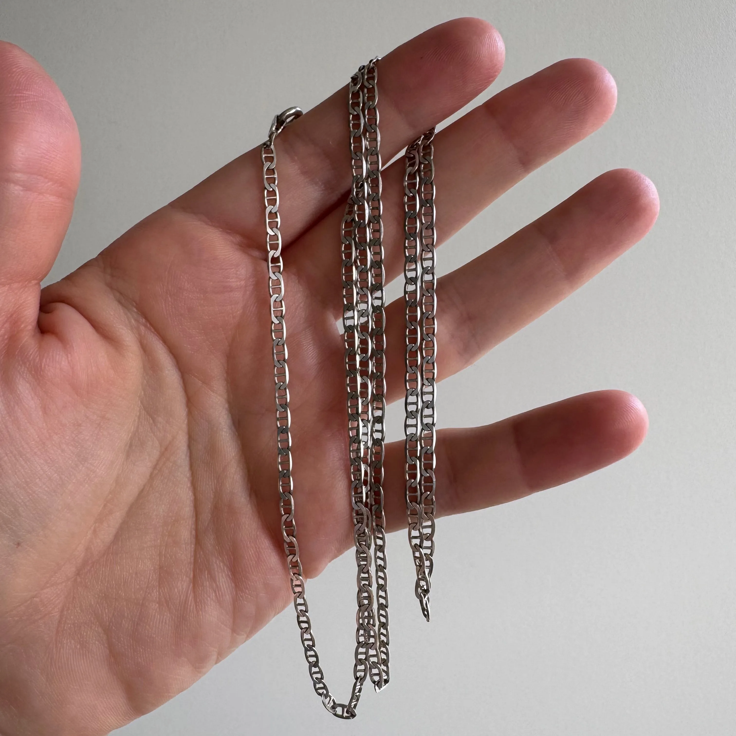 V I N T A G E // sterling silver chains by price / $98 each