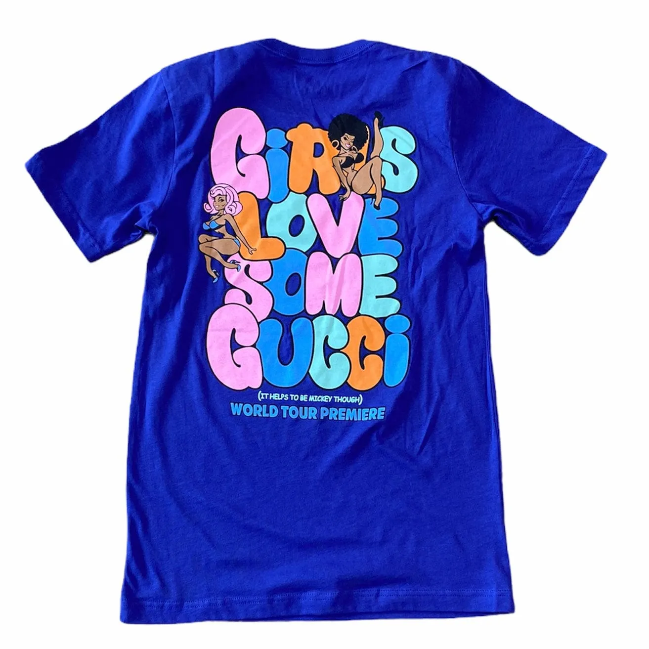 World Tour Girls Love Tour T Shirt (Dark Navy)